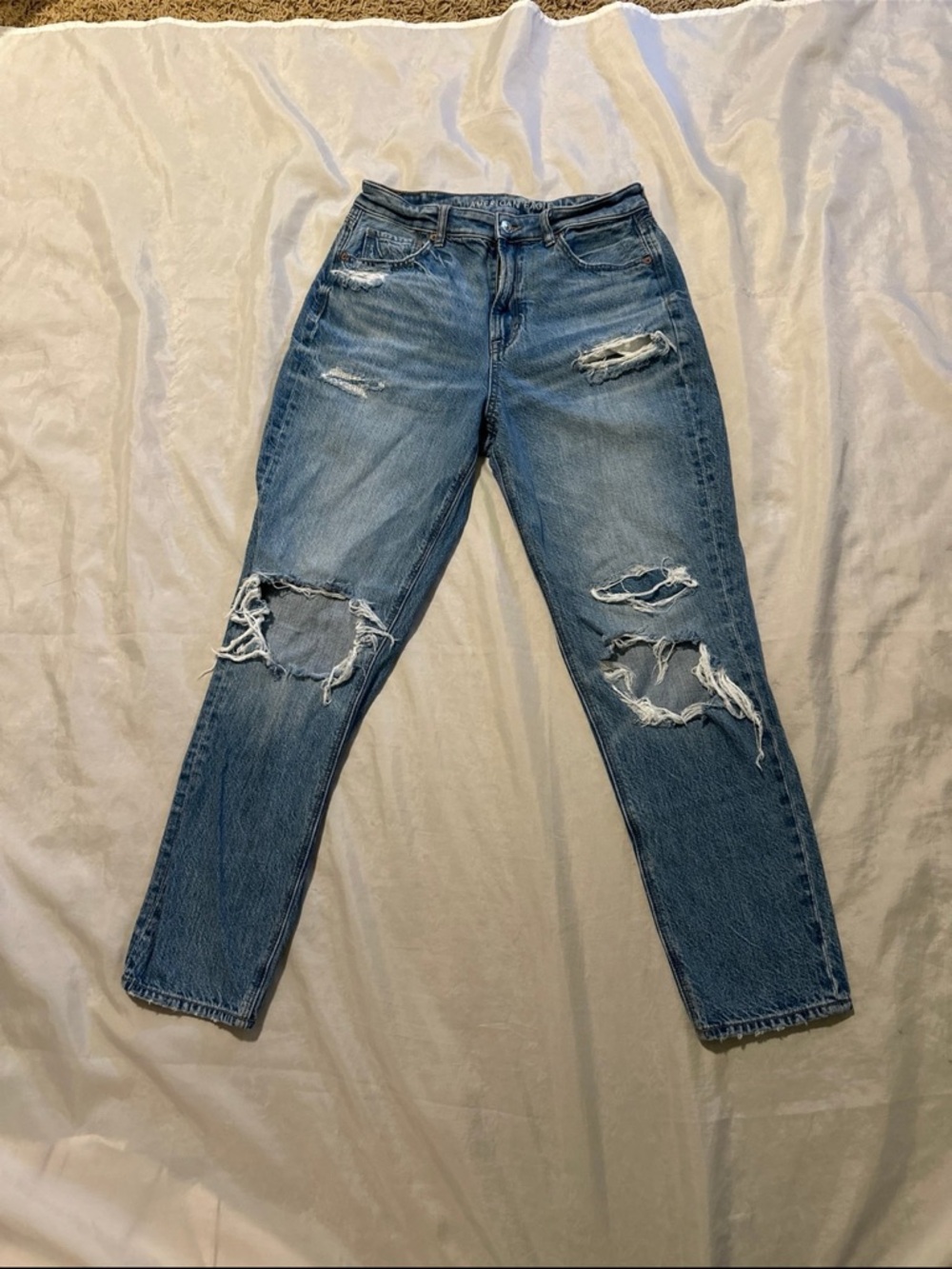 American Eagle Mom Jean 8 Long